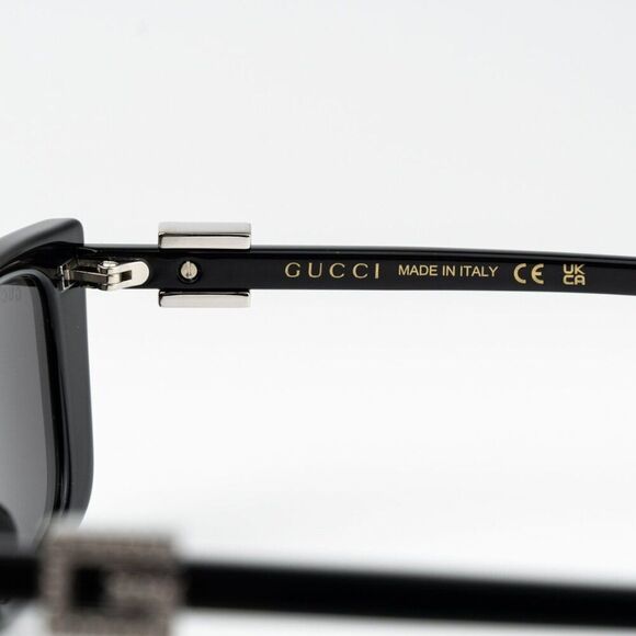 NEW Gucci GG1681S 008 Black Grey Cat Eye Women Sunglasses main image 9